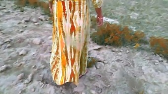 Teenage Indian Amateur Couple Engages In Outdoor And Indoor Sex