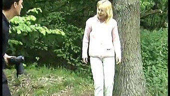 European Teen Gets Facial In Public Pickup Scenario