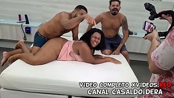 A Young African-American Woman From Brazil Engages In Sexual Activity With Her Stepbrother