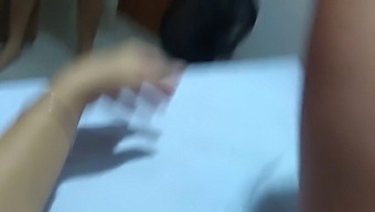 Cuckold Husband Cleans Wife'S Cum With Mouth And Enjoys Peeing