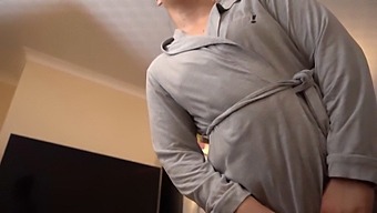 A Milf'S Seductive Pov Anal Encounter After Catching Her Husband Masturbating