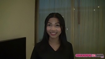 Beautiful 18-Year-Old Thai Teen Gets Filled With Cum