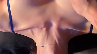 A Young Brunette Gives A Deep Oral Sex With A Mouthful Of Semen