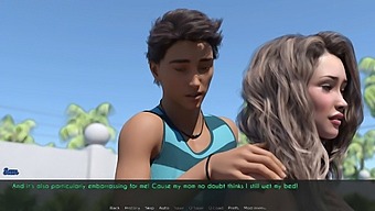 Step Into The World Of Sunbath With Sam - A Wife And Stepmom 3d Game