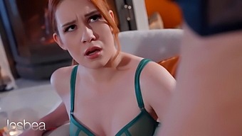 Redhead Lesbians Arian Joy And Strapon: Passionate Encounter
