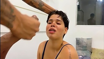 Amateur Brazilian Couple'S Steamy Doggystyle Session