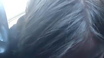 Beautiful Lesbian Gives Road Head