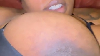 I Ejaculated All Over Her Tits While Maintaining Eye Contact