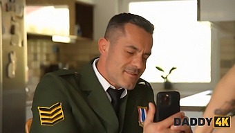 European Beauty Gets Caught By Stepdaddy For Slutty Behavior